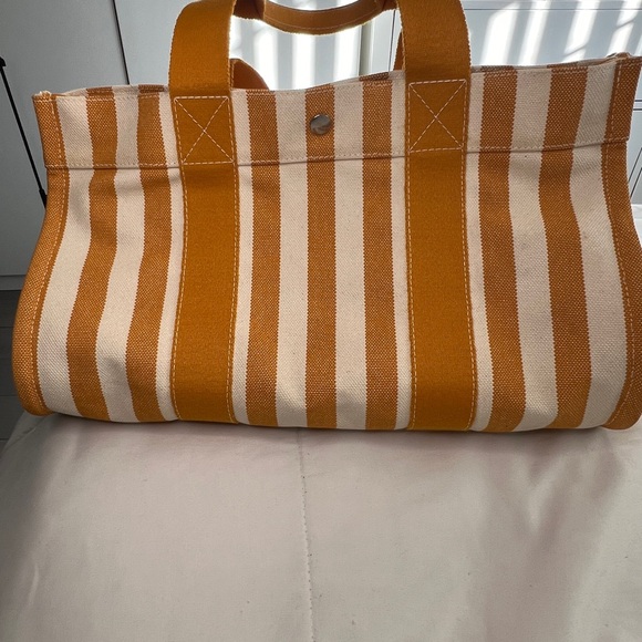 Hermes Canvas Tote Bag - Picture 2 of 11